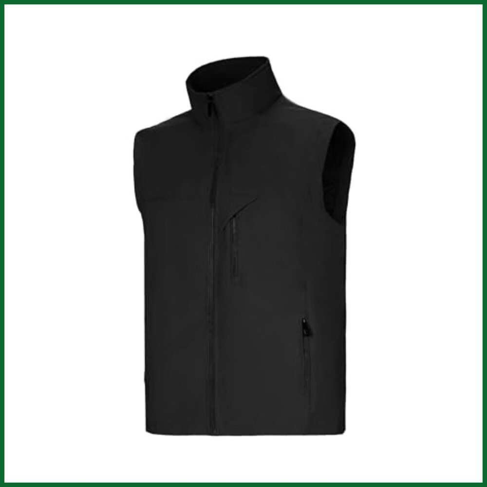 Windproof Lightweight Softshell Vest with Zip-Up … - image 5